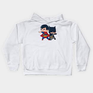 Сutie Bruce and Clark Kids Hoodie